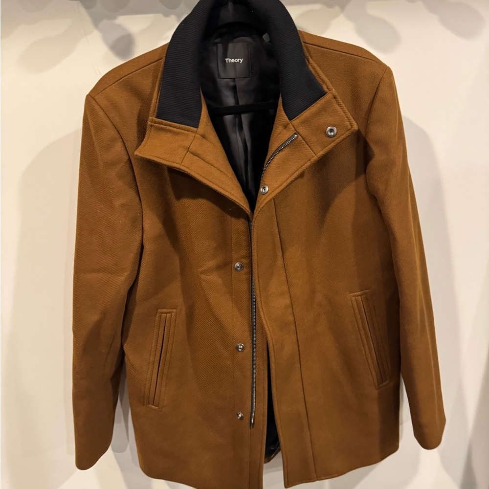 Theory Black and Brown Jacket